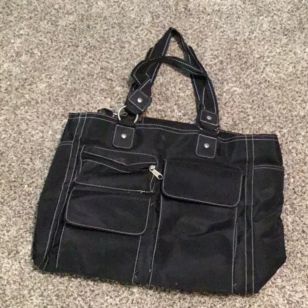 Black Laptop Bag in Good Condition